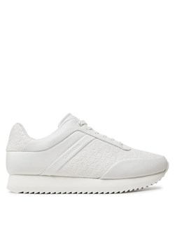 Sneakersy Calvin Klein Runner HW0HW02215 Biały ze sklepu eobuwie.pl w kategorii Buty sportowe damskie - zdjęcie 183723955