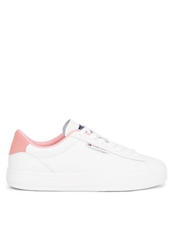 Sneakersy Tommy Jeans Tjw Cupsole Sneaker Ess EN0EN02508 Biały ze sklepu eobuwie.pl w kategorii Trampki damskie - zdjęcie 183723988