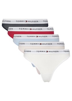 Tommy Hilfiger Komplet 5 par stringów UW0UW05932 Kolorowy ze sklepu MODIVO w kategorii Majtki damskie - zdjęcie 183724847