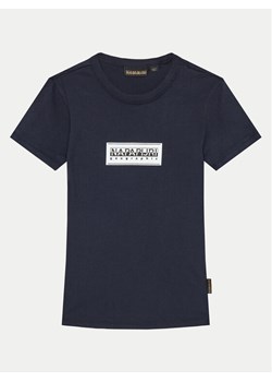 Napapijri T-Shirt Chamois NP0A4HYL M Granatowy Regular Fit ze sklepu MODIVO w kategorii T-shirty chłopięce - zdjęcie 183724985