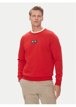Kappa Bluza Authentic Nymphe 321Y1MW Czerwony Comfort Fit ze sklepu MODIVO w kategorii Bluzy męskie - zdjęcie 183725157