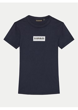 Napapijri T-Shirt Chamois NP0A4HYL D Granatowy Regular Fit ze sklepu MODIVO w kategorii T-shirty chłopięce - zdjęcie 183725167