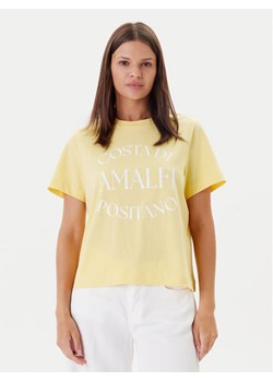 Vero Moda T-Shirt Sonna 10327143 Żółty Regular Fit ze sklepu MODIVO w kategorii Bluzki damskie - zdjęcie 183725565