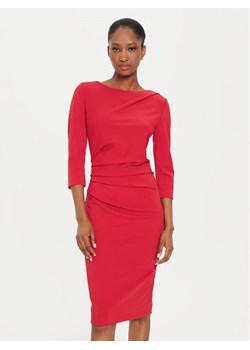 Rinascimento Sukienka koktajlowa CFC0121014003 Czerwony Regular Fit ze sklepu MODIVO w kategorii Sukienki - zdjęcie 183725596