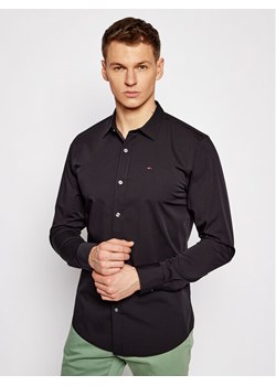 Tommy Jeans Koszula DM0DM04405 Czarny Slim Fit ze sklepu MODIVO w kategorii Koszule męskie - zdjęcie 183725786