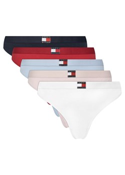 Tommy Hilfiger Komplet 5 par stringów UW0UW05751 Kolorowy - id: 0000304658921 - marki Tommy Hilfiger - 183725927 Tommy Hilfiger Komplet 5 par stringów UW0UW05751 Kolorowy ze sklepu MODIVO w kategorii Majtki damskie - zdjęcie 183725927