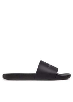 Calvin Klein Jeans Klapki Pool Slide HM0HM00455 Czarny ze sklepu MODIVO w kategorii Klapki męskie - zdjęcie 183726085