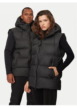 Rains Bezrękawnik 15140 Czarny Regular Fit ze sklepu MODIVO w kategorii Kamizelki męskie - zdjęcie 183726088