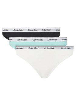 Calvin Klein Underwear Komplet 3 par fig klasycznych 000QD5207E Kolorowy ze sklepu MODIVO w kategorii Majtki damskie - zdjęcie 183726146