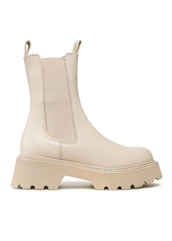 Badura Sztyblety 222FW67 Beżowy ze sklepu MODIVO w kategorii Workery damskie - zdjęcie 183726279