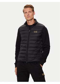 EA7 Emporio Armani Bezrękawnik 8NPQ06 PNGPZ 0208 Czarny Regular Fit ze sklepu MODIVO w kategorii Kamizelki męskie - zdjęcie 183726288