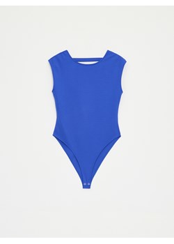 Mohito - Dopasowane body - granatowy ze sklepu Mohito w kategorii Bluzki damskie - zdjęcie 183736086