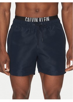Calvin Klein Swimwear Szorty kąpielowe KM0KM01093 Granatowy Regular Fit - id: 0000304679285 - marki Calvin Klein - 183737157 Calvin Klein Swimwear Szorty kąpielowe KM0KM01093 Granatowy Regular Fit ze sklepu MODIVO w kategorii Kąpielówki - zdjęcie 183737157