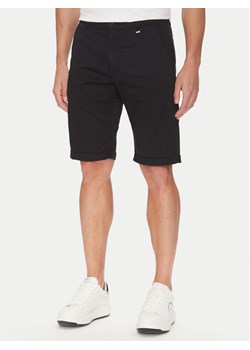 KARL LAGERFELD Szorty materiałowe 265812 552829 Czarny Regular Fit ze sklepu MODIVO w kategorii Spodenki męskie - zdjęcie 183737198