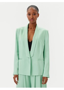 BOSS Marynarka Janka3 50537473 Zielony Regular Fit ze sklepu MODIVO w kategorii Marynarki damskie - zdjęcie 183737299