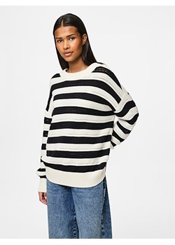 Pieces Sweter w kolorze czarno-białym ze sklepu Limango Polska w kategorii Swetry damskie - zdjęcie 183739199