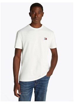 TOMMY JEANS Koszulka w kolorze białym ze sklepu Limango Polska w kategorii T-shirty męskie - zdjęcie 183739328