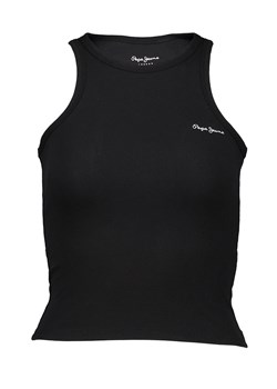Pepe Jeans Top w kolorze czarnym ze sklepu Limango Polska w kategorii Bluzki damskie - zdjęcie 183739476