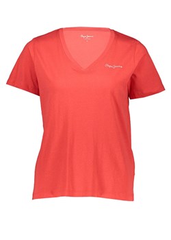 Pepe Jeans Koszulka w kolorze czerwonym ze sklepu Limango Polska w kategorii Bluzki damskie - zdjęcie 183739496