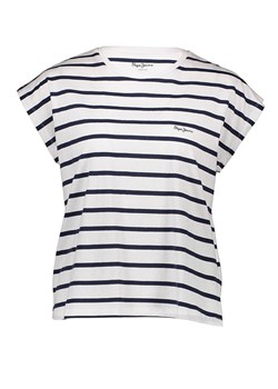 Pepe Jeans Koszulka w kolorze biało-czarnym ze sklepu Limango Polska w kategorii Bluzki damskie - zdjęcie 183739518