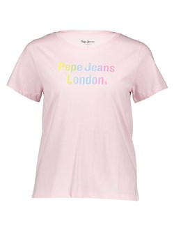 Pepe Jeans Koszulka w kolorze jasnoróżowym ze sklepu Limango Polska w kategorii Bluzki damskie - zdjęcie 183739526