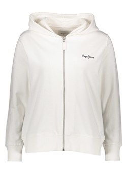 Pepe Jeans Bluza w kolorze białym ze sklepu Limango Polska w kategorii Bluzy damskie - zdjęcie 183739538