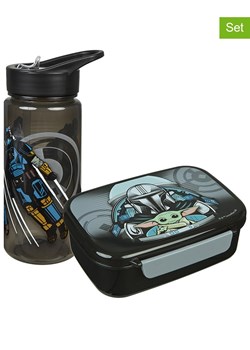 Star Wars 2-częściowy zestaw "Star Wars" w kolorze czarnym ze sklepu Limango Polska w kategorii Naczynia dziecięce - zdjęcie 183739848