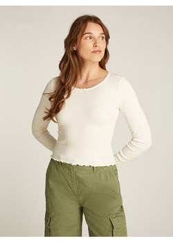 TOMMY JEANS Koszulka w kolorze kremowym ze sklepu Limango Polska w kategorii Bluzki damskie - zdjęcie 183740005