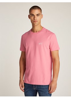 TOMMY JEANS Koszulka w kolorze jasnoróżowym ze sklepu Limango Polska w kategorii T-shirty męskie - zdjęcie 183740008