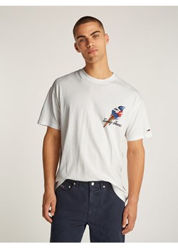 TOMMY JEANS Koszulka w kolorze białym ze sklepu Limango Polska w kategorii T-shirty męskie - zdjęcie 183740068