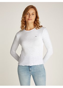 TOMMY JEANS Koszulka w kolorze białym ze sklepu Limango Polska w kategorii Bluzki damskie - zdjęcie 183740087
