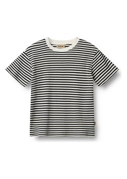 Wheat Koszulka &quot;Fabian&quot; w kolorze czarno-kremowym ze sklepu Limango Polska w kategorii T-shirty chłopięce - zdjęcie 183740475