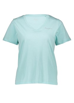 Pepe Jeans Koszulka w kolorze turkusowym ze sklepu Limango Polska w kategorii Bluzki damskie - zdjęcie 183740999