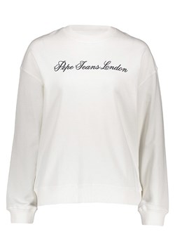Pepe Jeans Bluza w kolorze białym ze sklepu Limango Polska w kategorii Bluzy damskie - zdjęcie 183741009