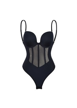 Body modelujące z push up - CZARNY / S ze sklepu Valetta.pl w kategorii Body damskie - zdjęcie 183743089