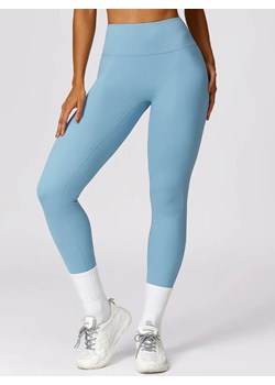 Legginsy sportowe - Jasnoniebieski / S ze sklepu Valetta.pl w kategorii Spodnie damskie - zdjęcie 183745496