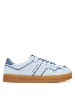 Sneakersy Tommy Jeans The Greenwich EN0EN02806 Błękitny ze sklepu eobuwie.pl w kategorii Buty sportowe damskie - zdjęcie 183747435