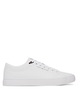 Tenisówki Tommy Hilfiger Th Hi Vulc Core Low Lth Ii Ess FM0FM05511 Biały ze sklepu eobuwie.pl w kategorii Trampki męskie - zdjęcie 183747538