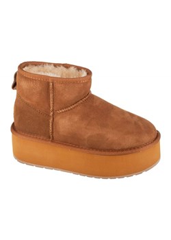 Buty Emu Australia Stinger Micro Flatform W13082-CHES brązowe ze sklepu ButyModne.pl w kategorii Śniegowce damskie - zdjęcie 183748276