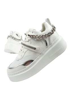 Buty Karl Lagerfeld Anakapri KL6354301S białe ze sklepu ButyModne.pl w kategorii Buty sportowe damskie - zdjęcie 183748328