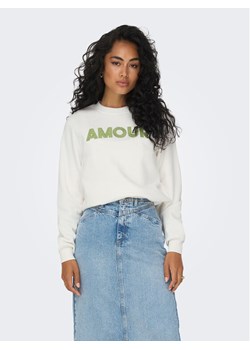 ONLY Bluza 15304436 Biały Regular Fit ze sklepu MODIVO w kategorii Bluzy damskie - zdjęcie 183749147