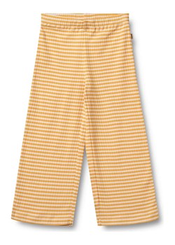 Wheat Spodnie dresowe &quot;Ela&quot; w kolorze żółto-białym ze sklepu Limango Polska w kategorii Spodnie dziewczęce - zdjęcie 183749966