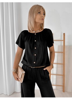 bluzka kirella czarna one size ze sklepu UBRA w kategorii Bluzki damskie - zdjęcie 183750049