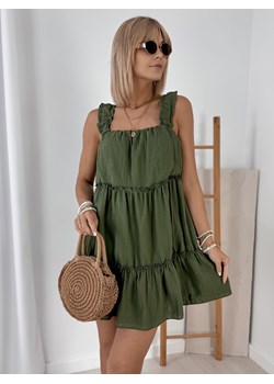 sukienka renivia khaki one size ze sklepu UBRA w kategorii Sukienki - zdjęcie 183750179