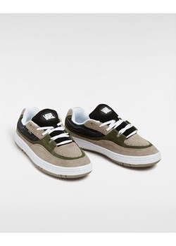 Vans Skórzane sneakersy w kolorze beżowo-oliwkowym ze sklepu Limango Polska w kategorii Buty sportowe damskie - zdjęcie 183750535