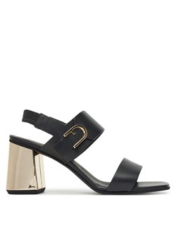 Sandały Furla Chic YJ42HIC A.0203 0455S Czarny ze sklepu eobuwie.pl w kategorii Sandały damskie - zdjęcie 183750649