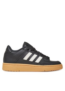 Sneakersy adidas Rapid Court Low J JQ1728 Czarny ze sklepu eobuwie.pl w kategorii Buty sportowe damskie - zdjęcie 183750685