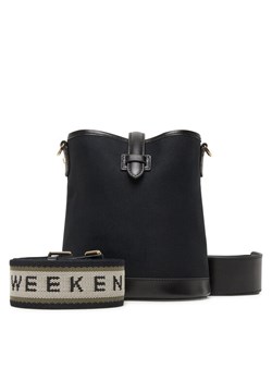 Torebka Weekend Max Mara Vasaio 2515511045650 Czarny ze sklepu eobuwie.pl w kategorii Listonoszki - zdjęcie 183750707