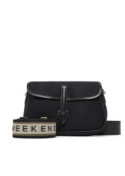 Torebka Weekend Max Mara Salvia 2515511015650 Czarny ze sklepu eobuwie.pl w kategorii Listonoszki - zdjęcie 183750709