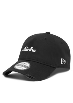 Czapka z daszkiem New Era Distressed 9TWENTY 60667623 Czarny ze sklepu eobuwie.pl w kategorii Czapki z daszkiem damskie - zdjęcie 183750756